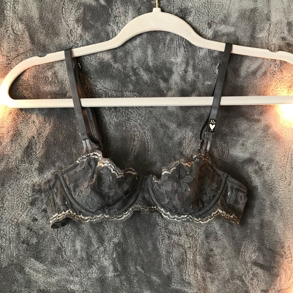 Grey Demi bra